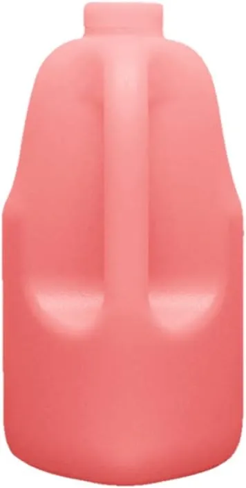 Gallon Gear HALF-GALLON LARGE WATER BOTTLE | BPA-FREE PLASTIC | REUSABLE WATER JUG | HYDRATION WATER BOTTLE FOR MEN & WOMEN | GYM, SPORTS, TRAINING & FITNESS (PINK)