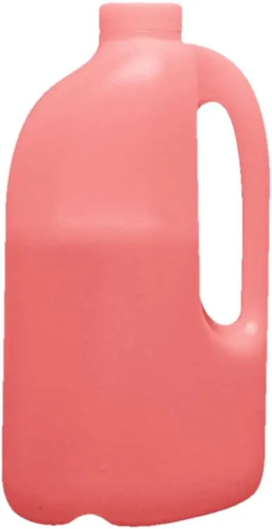 Gallon Gear HALF-GALLON LARGE WATER BOTTLE | BPA-FREE PLASTIC | REUSABLE WATER JUG | HYDRATION WATER BOTTLE FOR MEN & WOMEN | GYM, SPORTS, TRAINING & FITNESS (PINK)