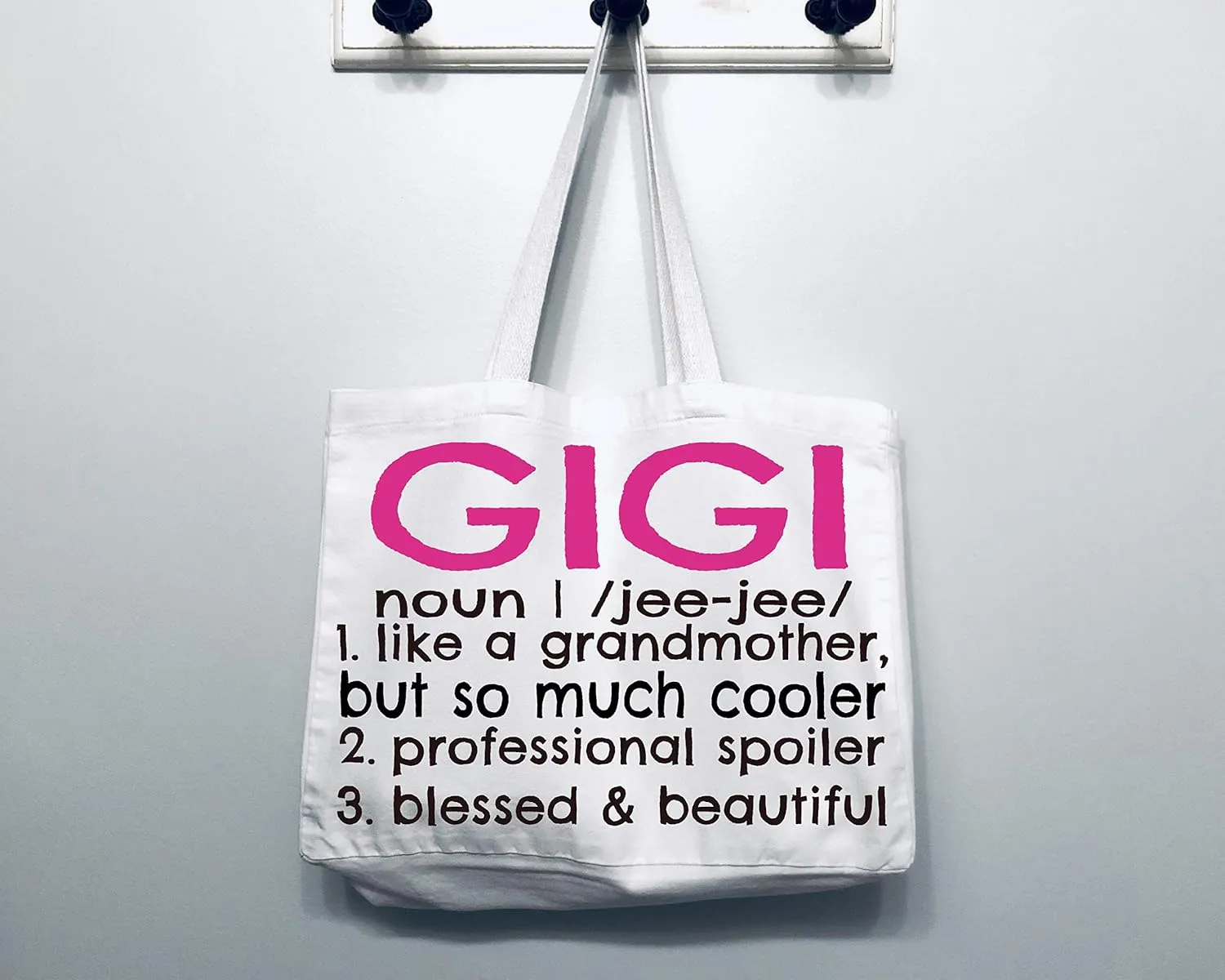 Gigi Tote Bag | Grandma Gifts | Gigi Gifts | Gigi Christmas Gift | Christmas Gift from Grandkids