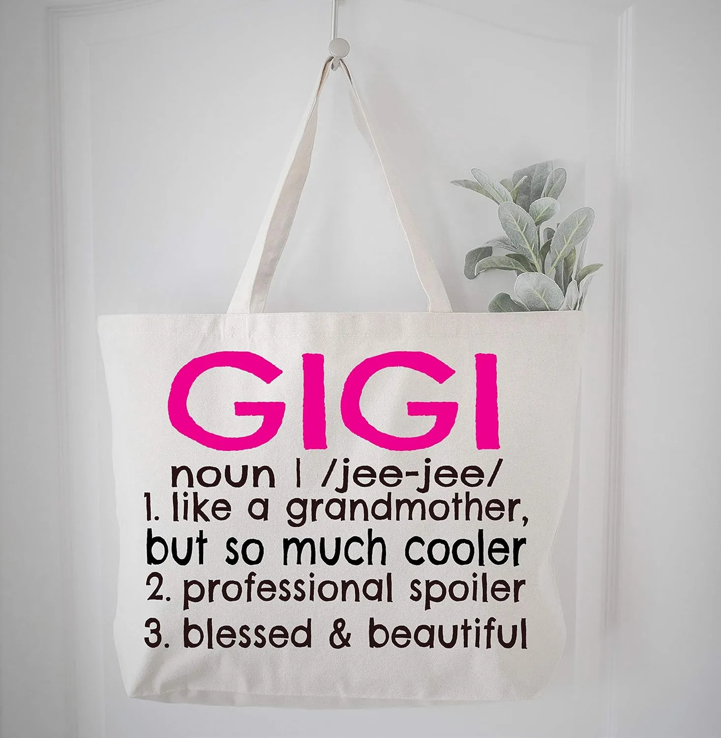 Gigi Tote Bag | Grandma Gifts | Gigi Gifts | Gigi Christmas Gift | Christmas Gift from Grandkids