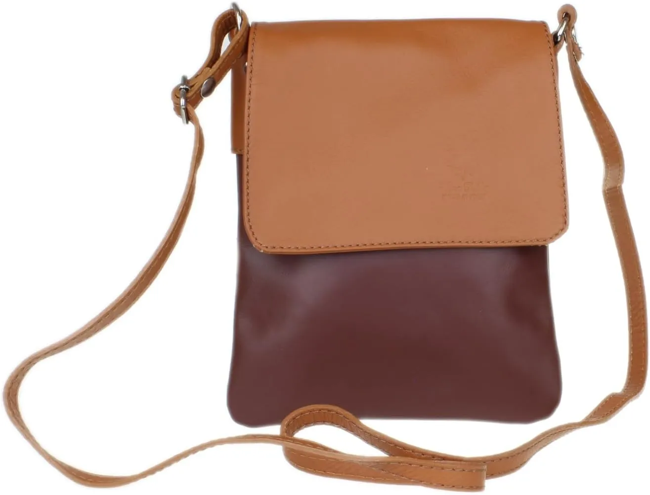 Girly HandBags Womens Italian Leather Shoulder Bag Small Cross Body Messenger Soft Leather Vera Pelle Phone Holder Holiday