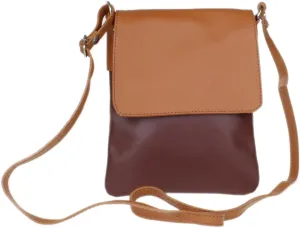 Girly HandBags Womens Italian Leather Shoulder Bag Small Cross Body Messenger Soft Leather Vera Pelle Phone Holder Holiday