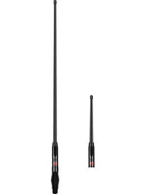GME 1.2M All Terrain UHF AE4705B   Aw4704B Whip Twin Antenna Pack
