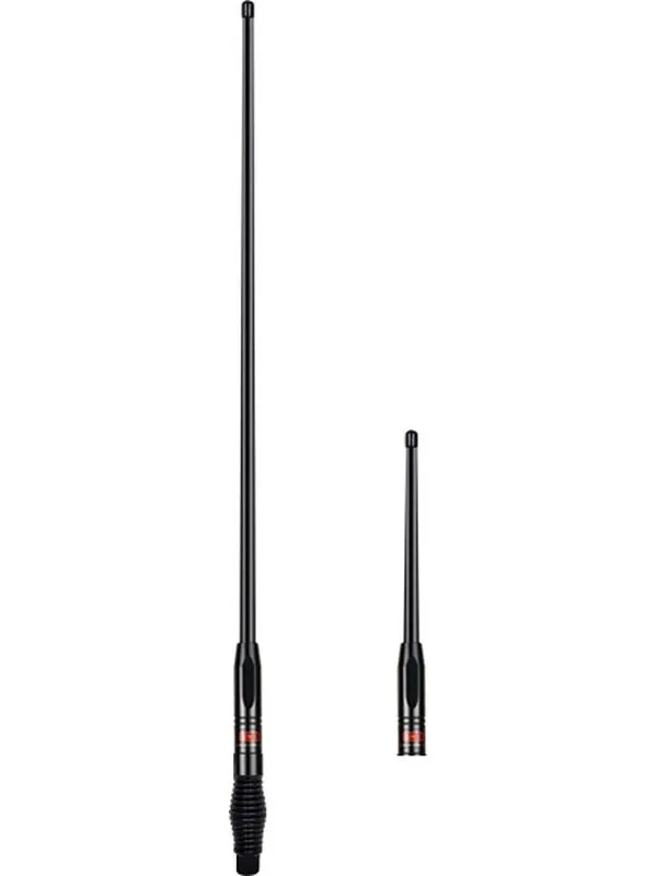 GME 1.2M All Terrain UHF AE4705B   Aw4704B Whip Twin Antenna Pack
