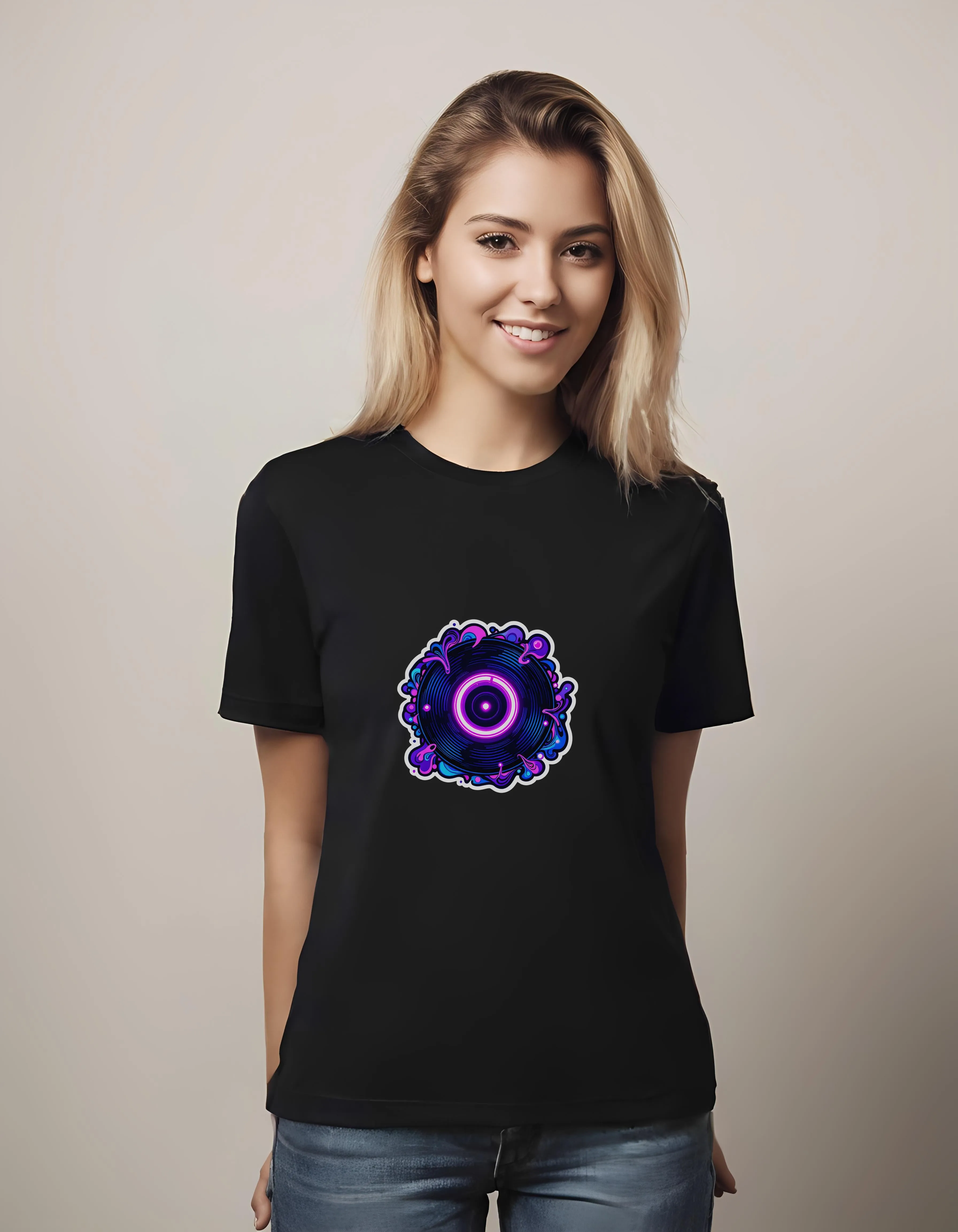 Groovy Vinyl Vibes | Classic T-Shirt (Unisex)