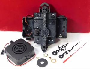 H-ermle 2214 2215 2114 2115 Clock Movement Dual Bell Chime for 1/4" Thick Dial