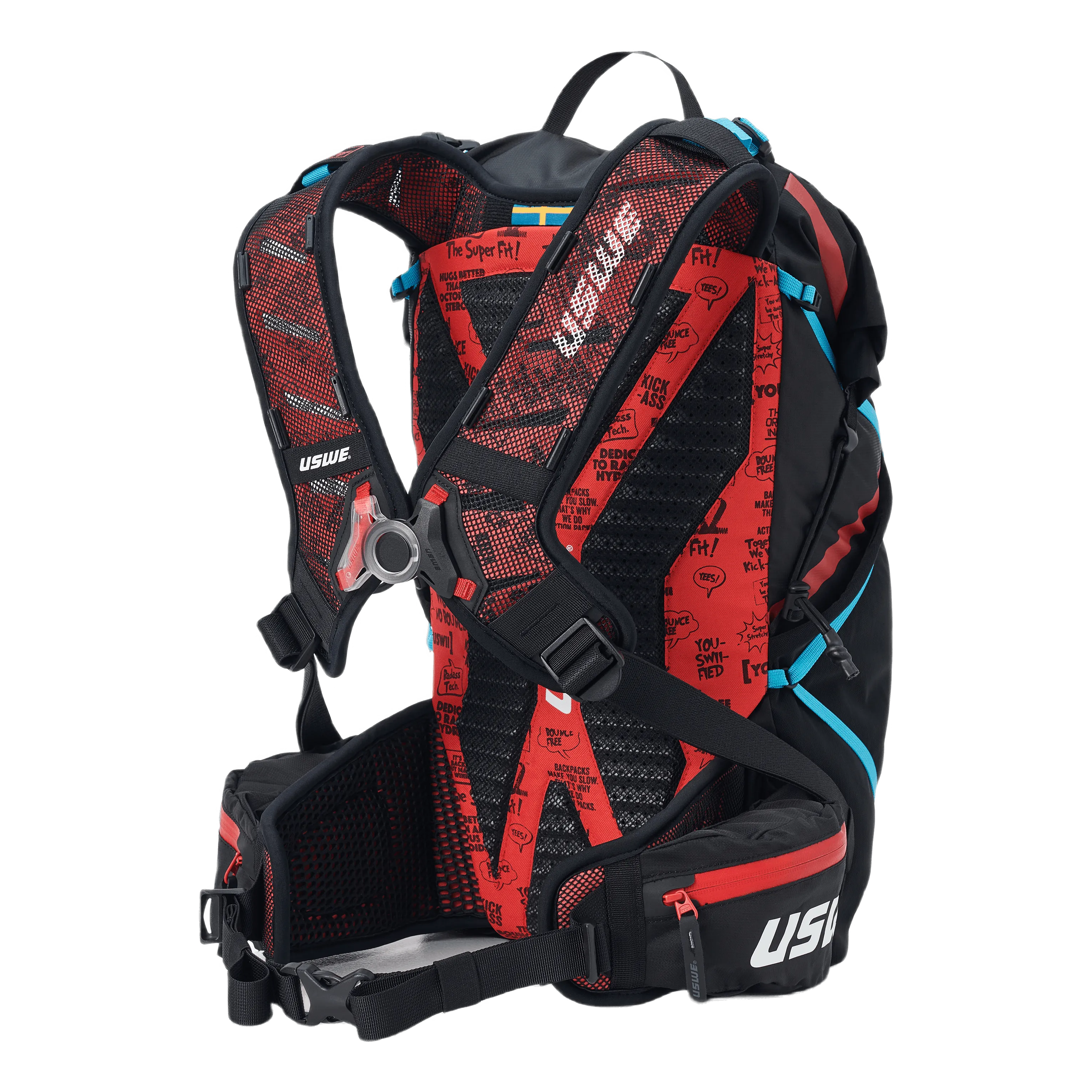 Hajker 30L Black/Red