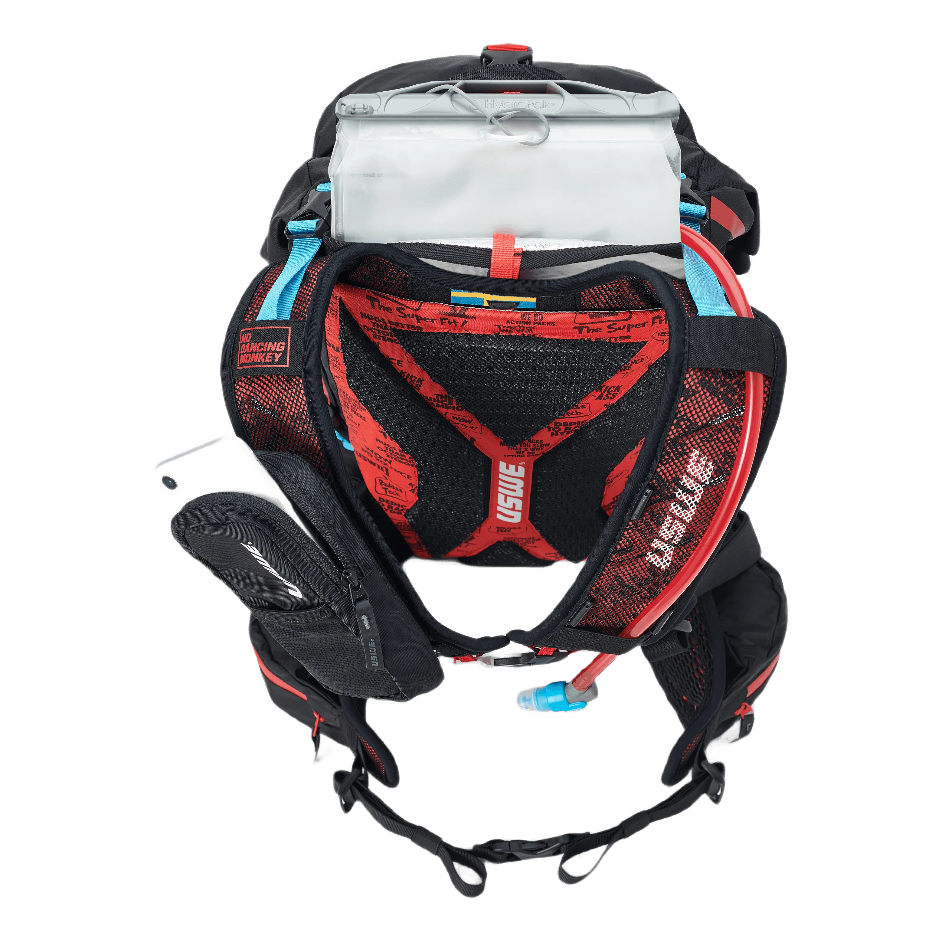 Hajker 30L Black/Red