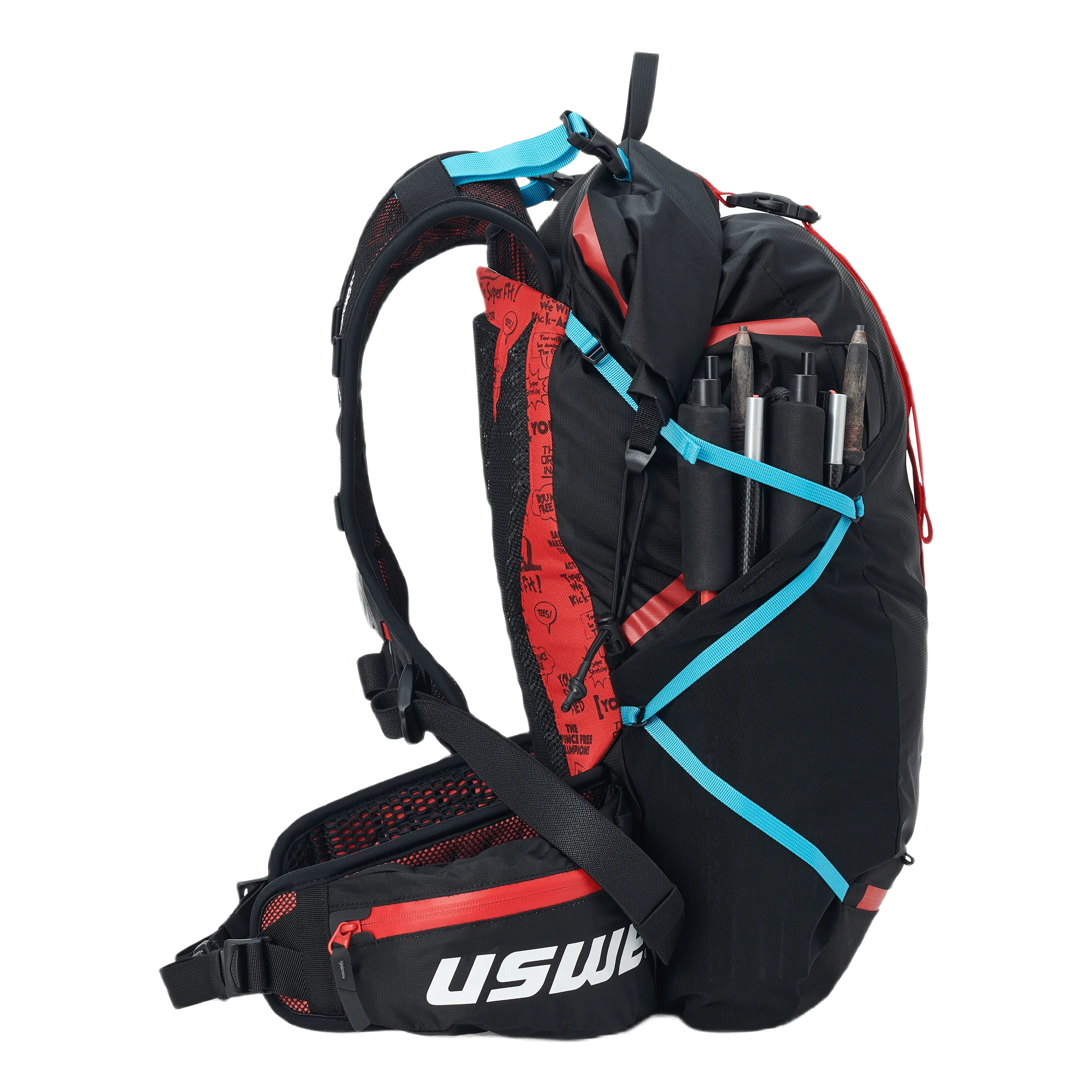 Hajker 30L Black/Red