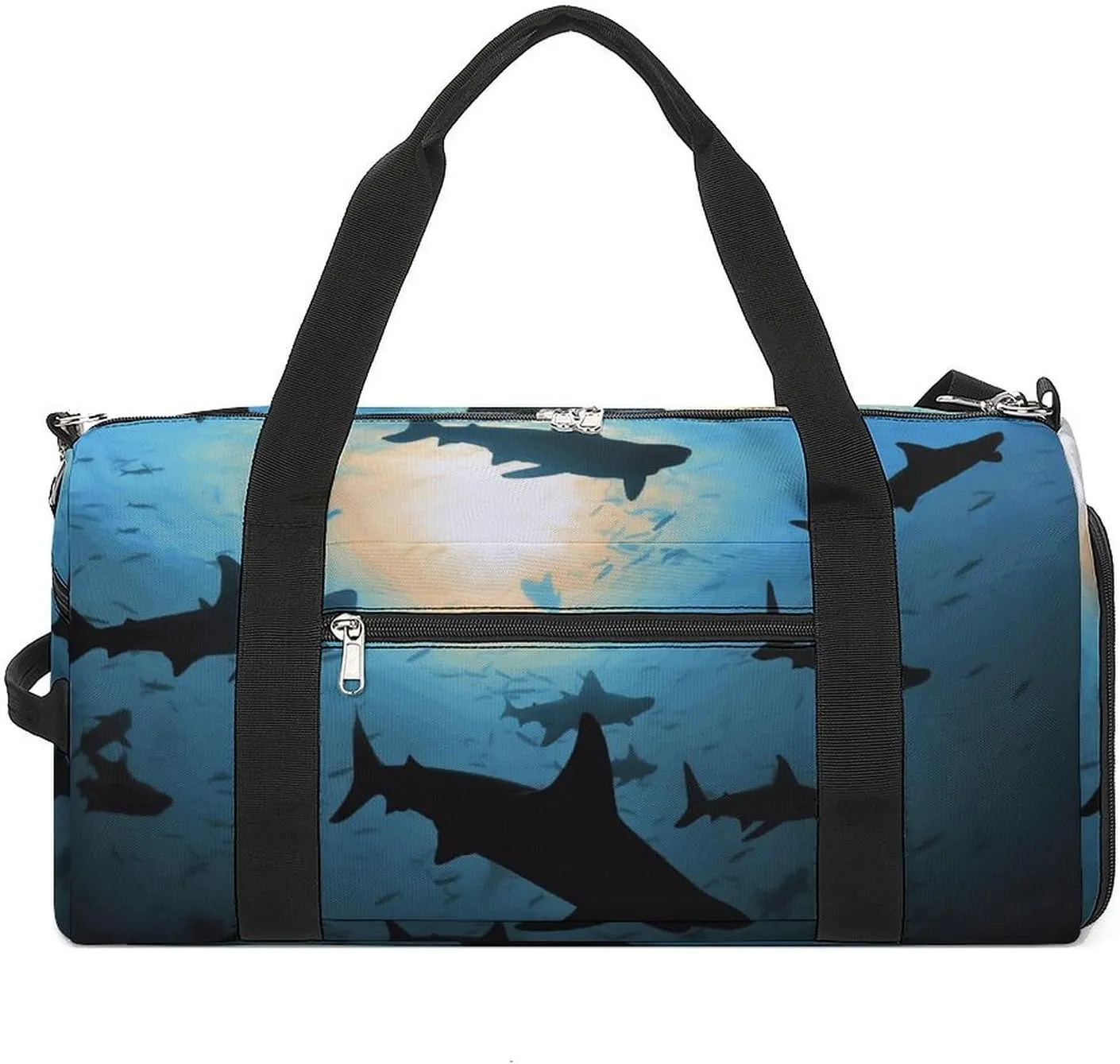 Hammerhead Sharks Gym Bag for Men Women Water Resistant Duffle Bag Travel Lightweight Bag for Travel Sports