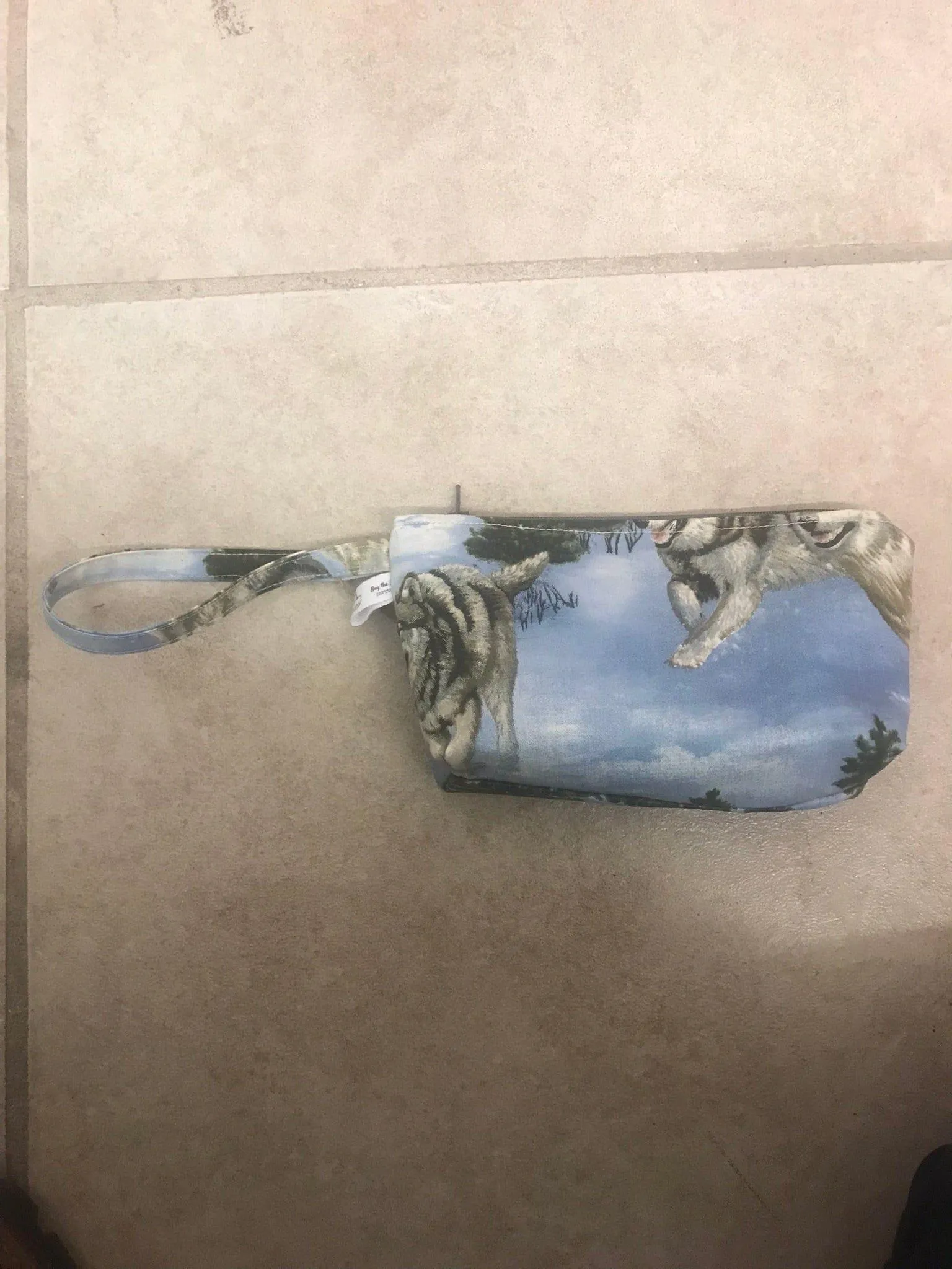 Hand-Crafted Wristlet Tote