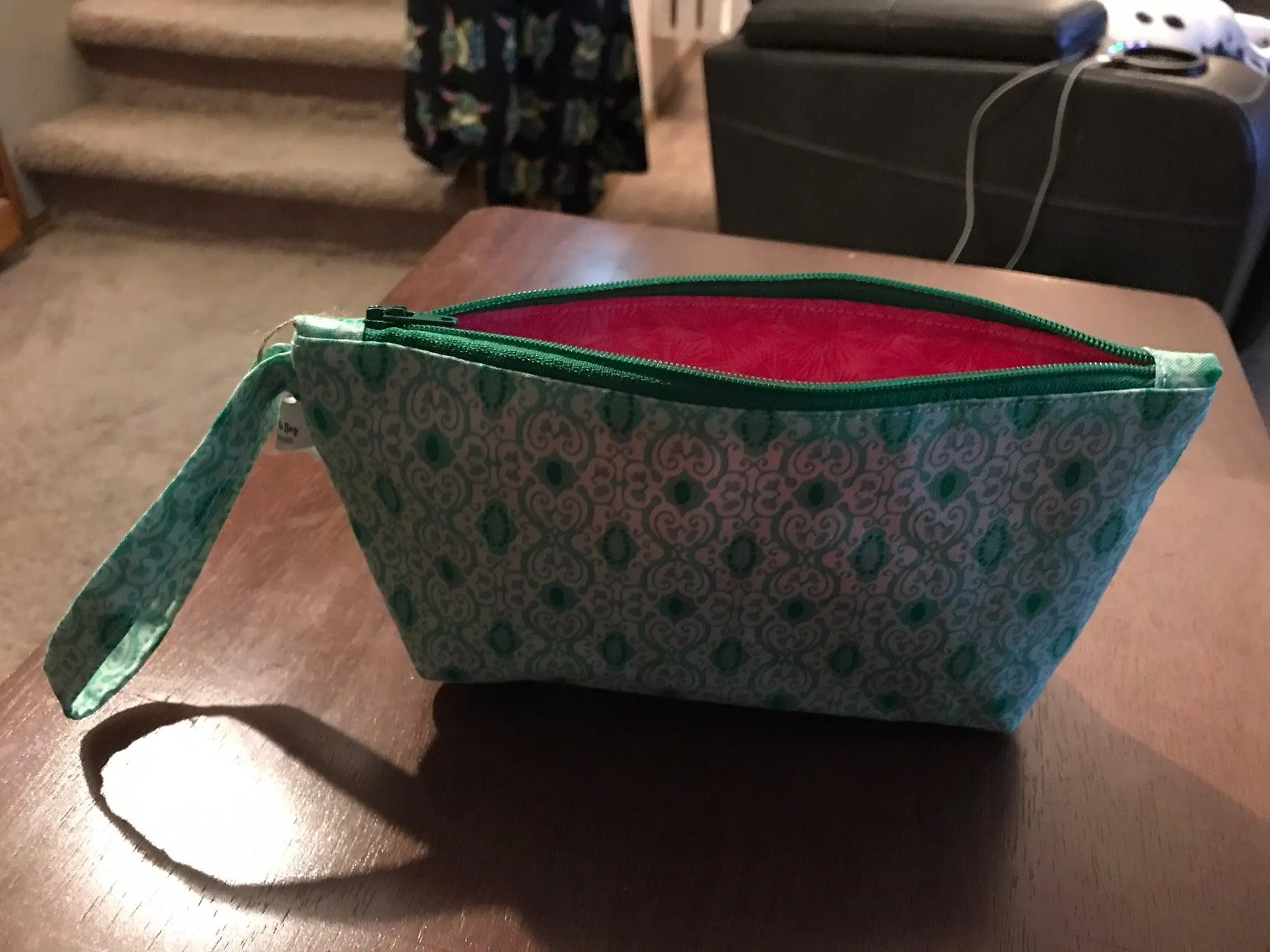 Hand-Crafted Wristlet Tote