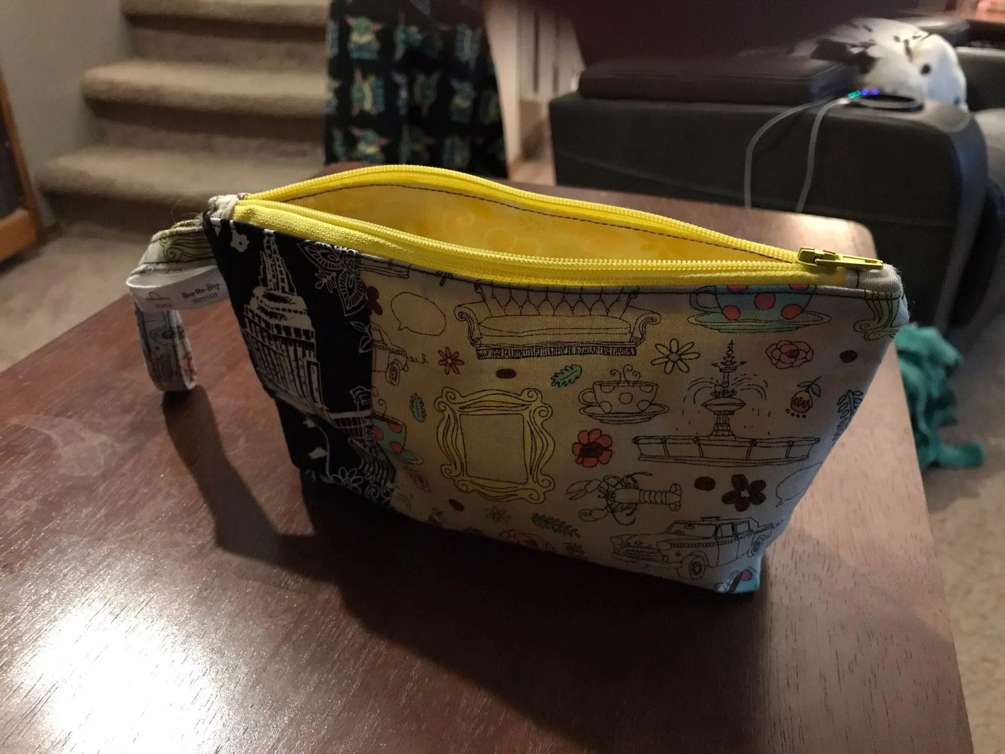 Hand-Crafted Wristlet Tote