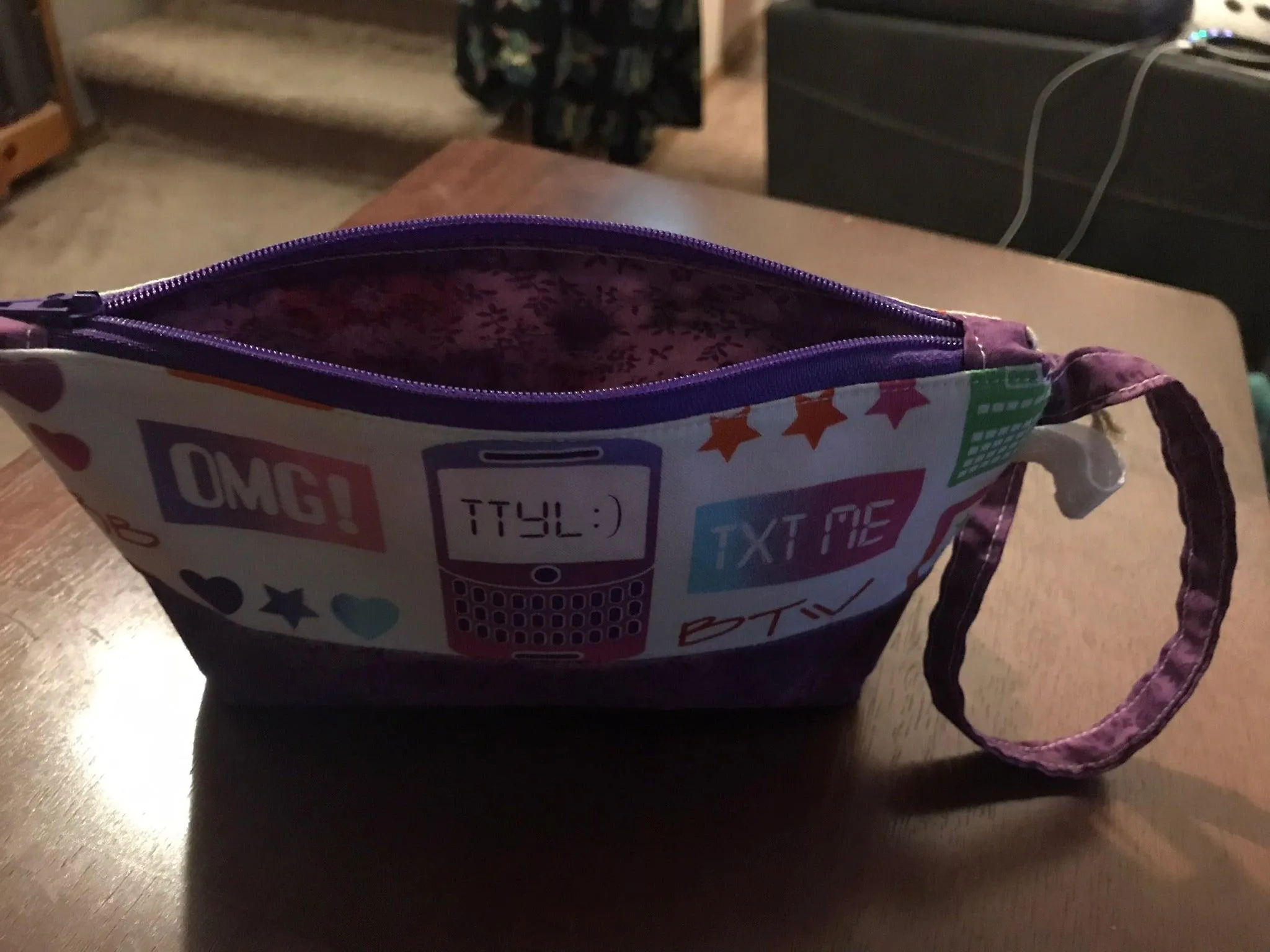 Hand-Crafted Wristlet Tote