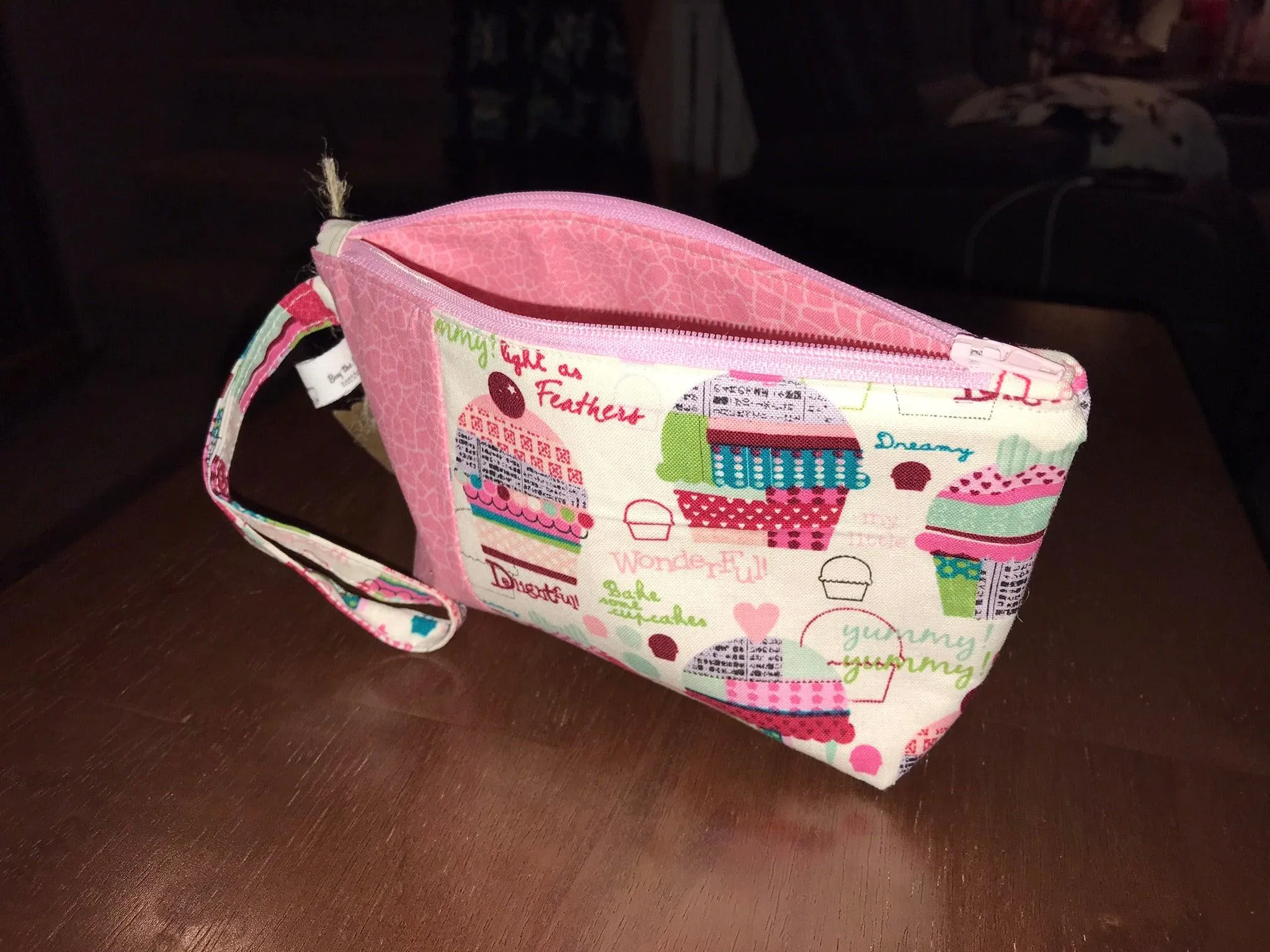 Hand-Crafted Wristlet Tote