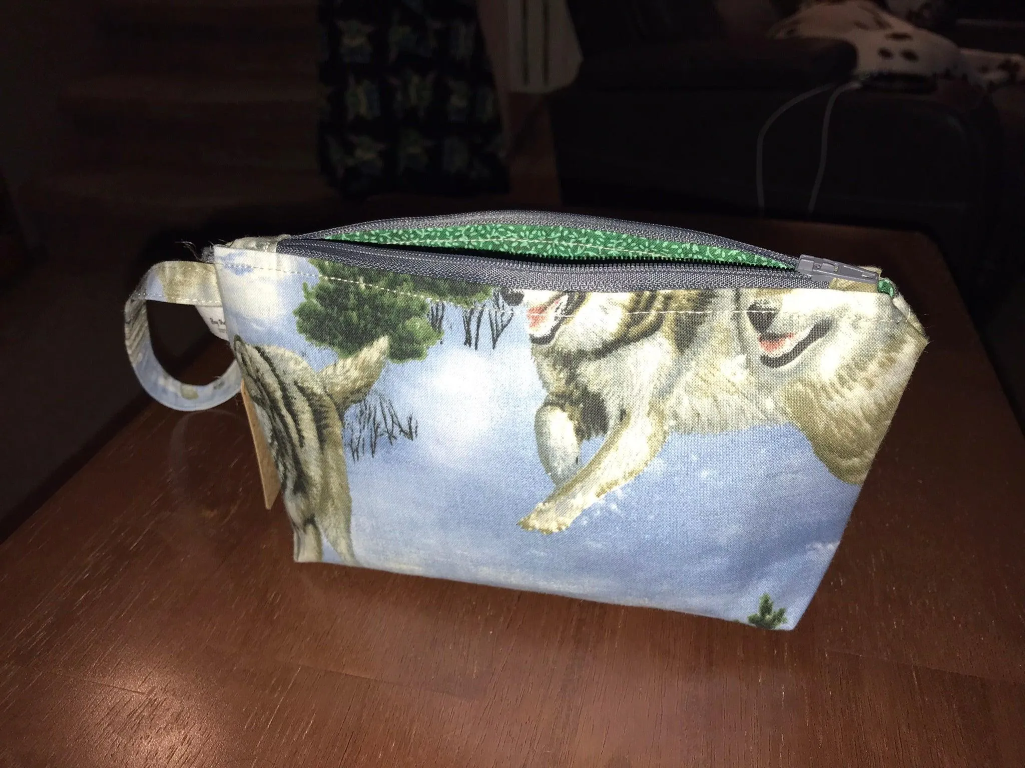 Hand-Crafted Wristlet Tote