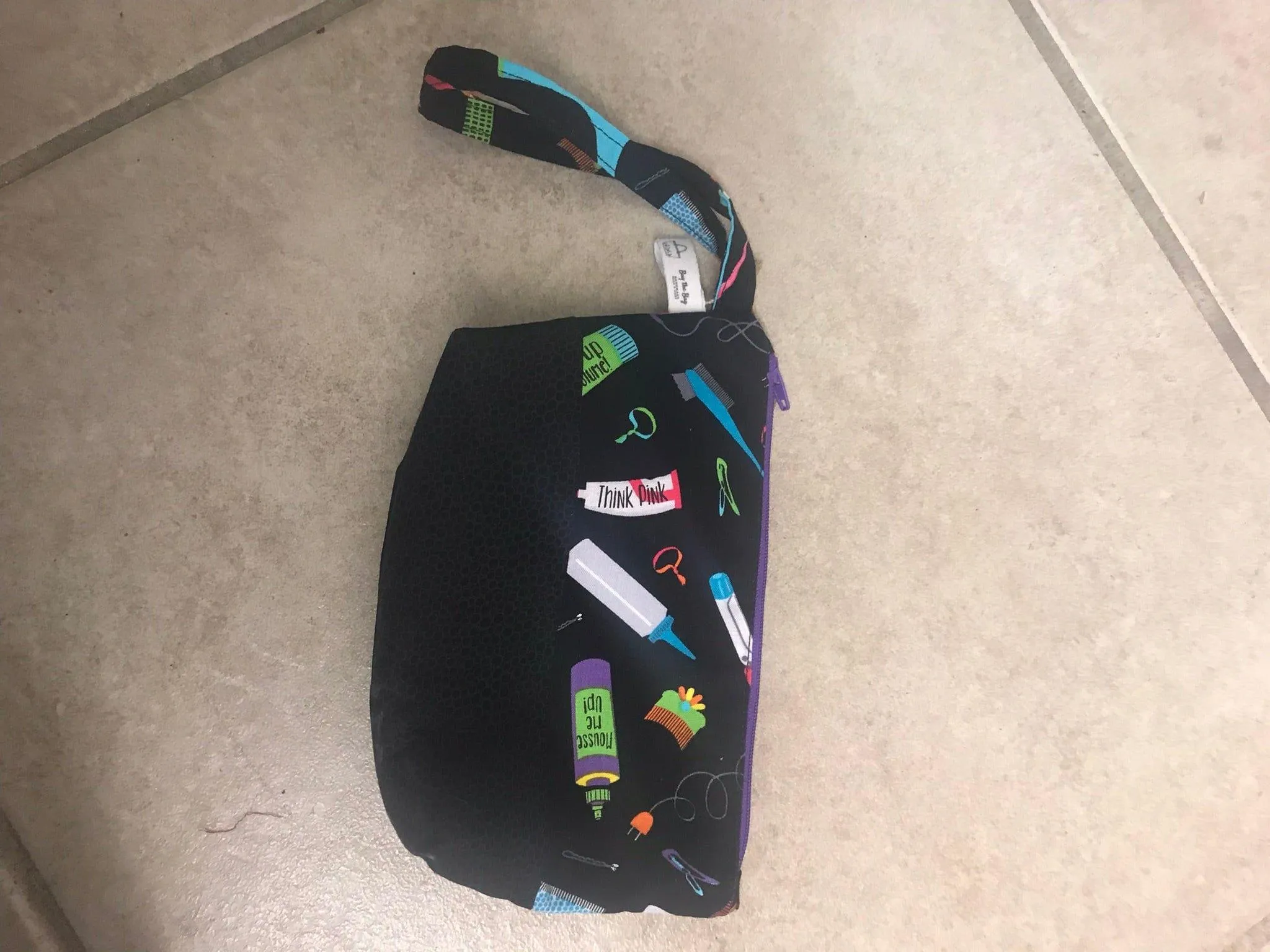Hand-Crafted Wristlet Tote