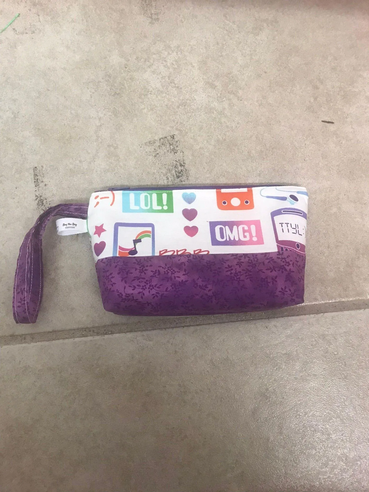 Hand-Crafted Wristlet Tote