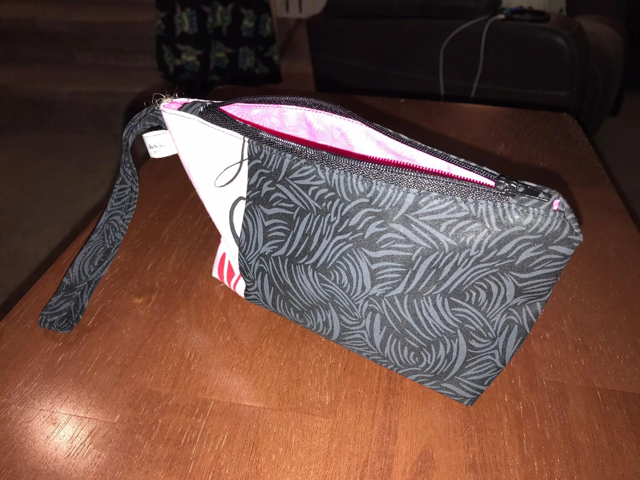 Hand-Crafted Wristlet Tote