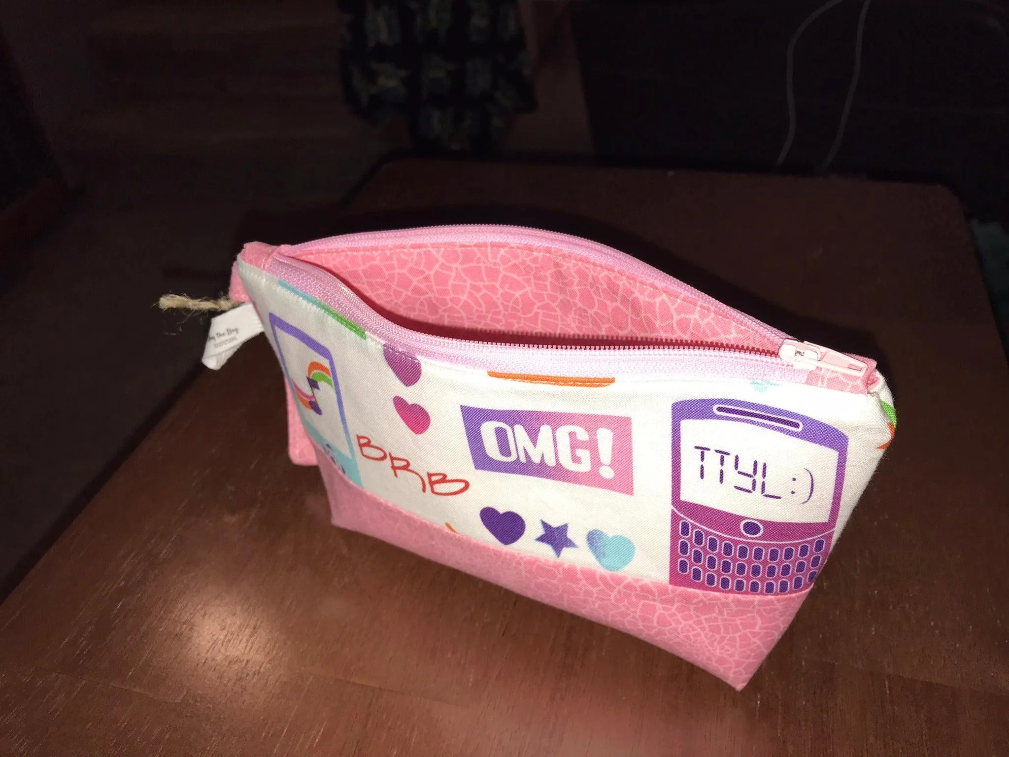 Hand-Crafted Wristlet Tote