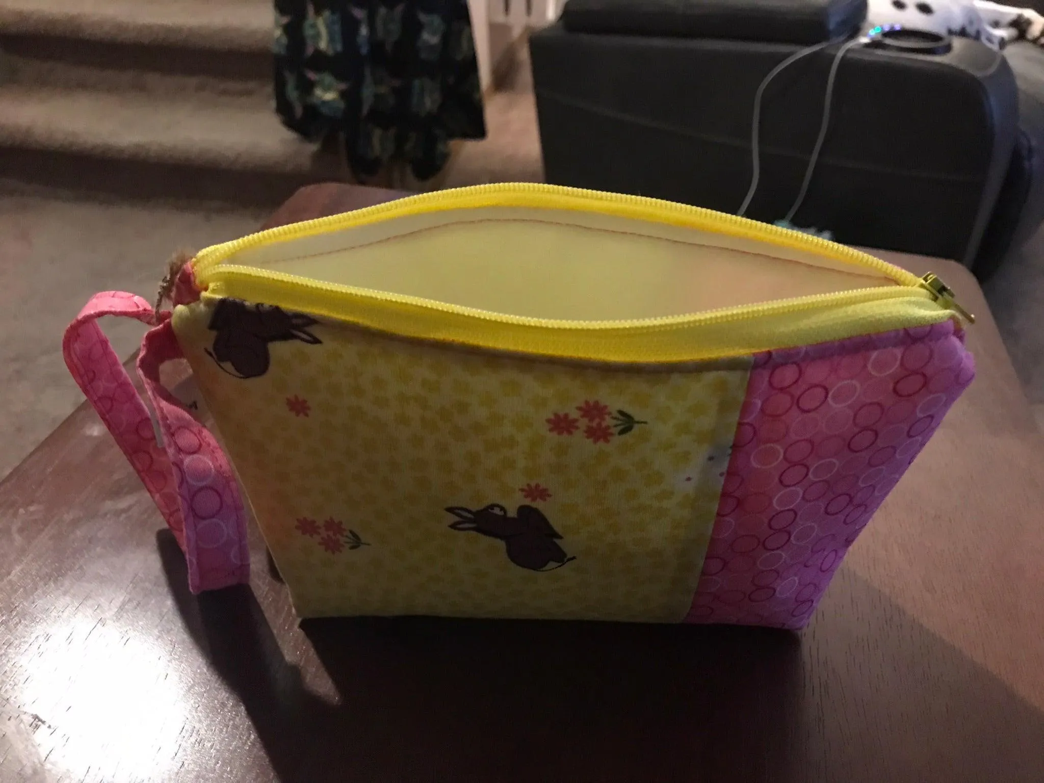 Hand-Crafted Wristlet Tote