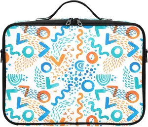 Hard Shell Makeup Pouch Cosmetic Organizer Travel Bag for Women