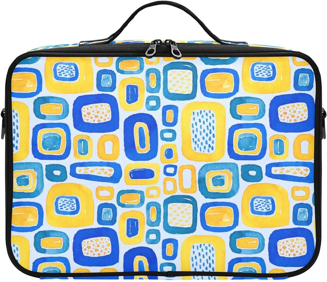 Hard Shell Makeup Pouch Cosmetic Organizer Travel Bag for Women
