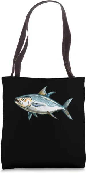Herring Caricature Tote Bag