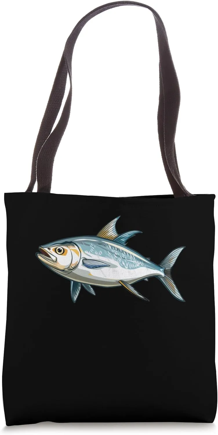 Herring Caricature Tote Bag