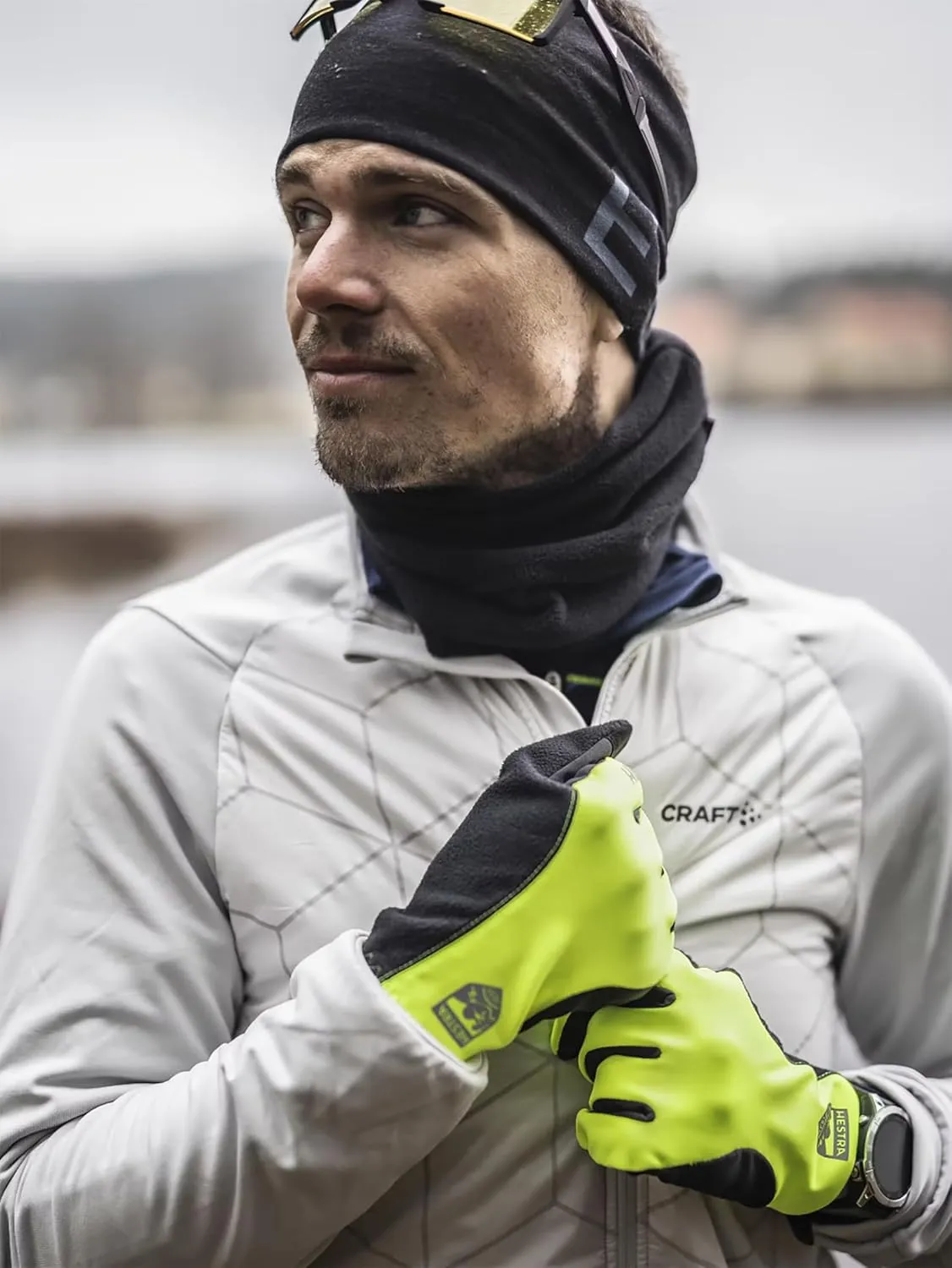 Hestra Bike Runners All Weather Glove for Trail Running, Hiking & Outdoor Training