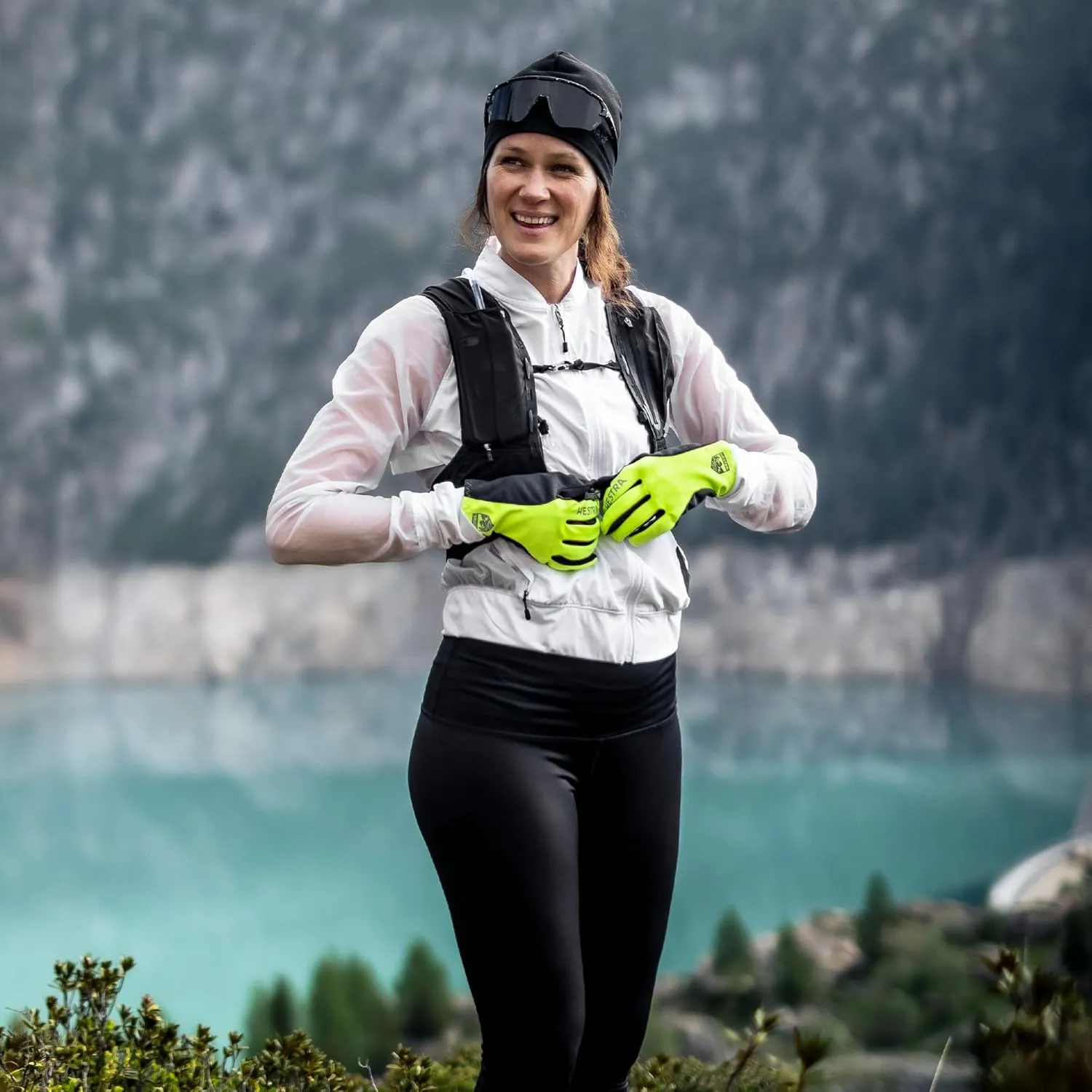 Hestra Bike Runners All Weather Glove for Trail Running, Hiking & Outdoor Training