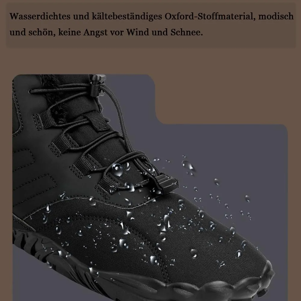 Hike Winter Footwear Barefoot Womens, Barefoot Boots, Grounded Waterproof Wide Toe Box hiking Walking Shoes For Men