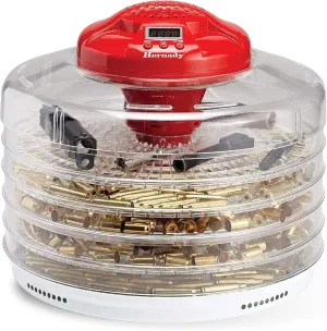 Hornady Digital Case and Parts Dryer – Dry Gun Cases and Parts Thoroughly – Includes 5 Trays for Small and Large Parts – Digital Timer and Temperature Settings – Item 053311