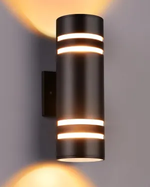 Housen Solutions Outdoor Light Fixture, IP65 Waterproof Exterior Lighting Fixtures, Oil Rubbed Bronze Aluminum Wall Mount Porch Lights, Outdoor Lights for House Garge