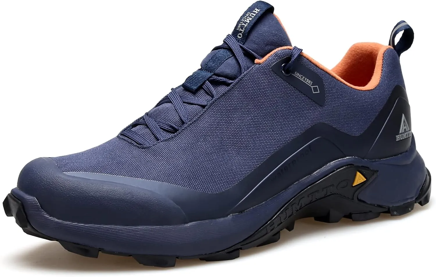 HUMTTO Men's All-Terrain Waterproof Hiking Shoes Lightweight Breathable Trekking Anti Slip Outdoor Trails Shoes