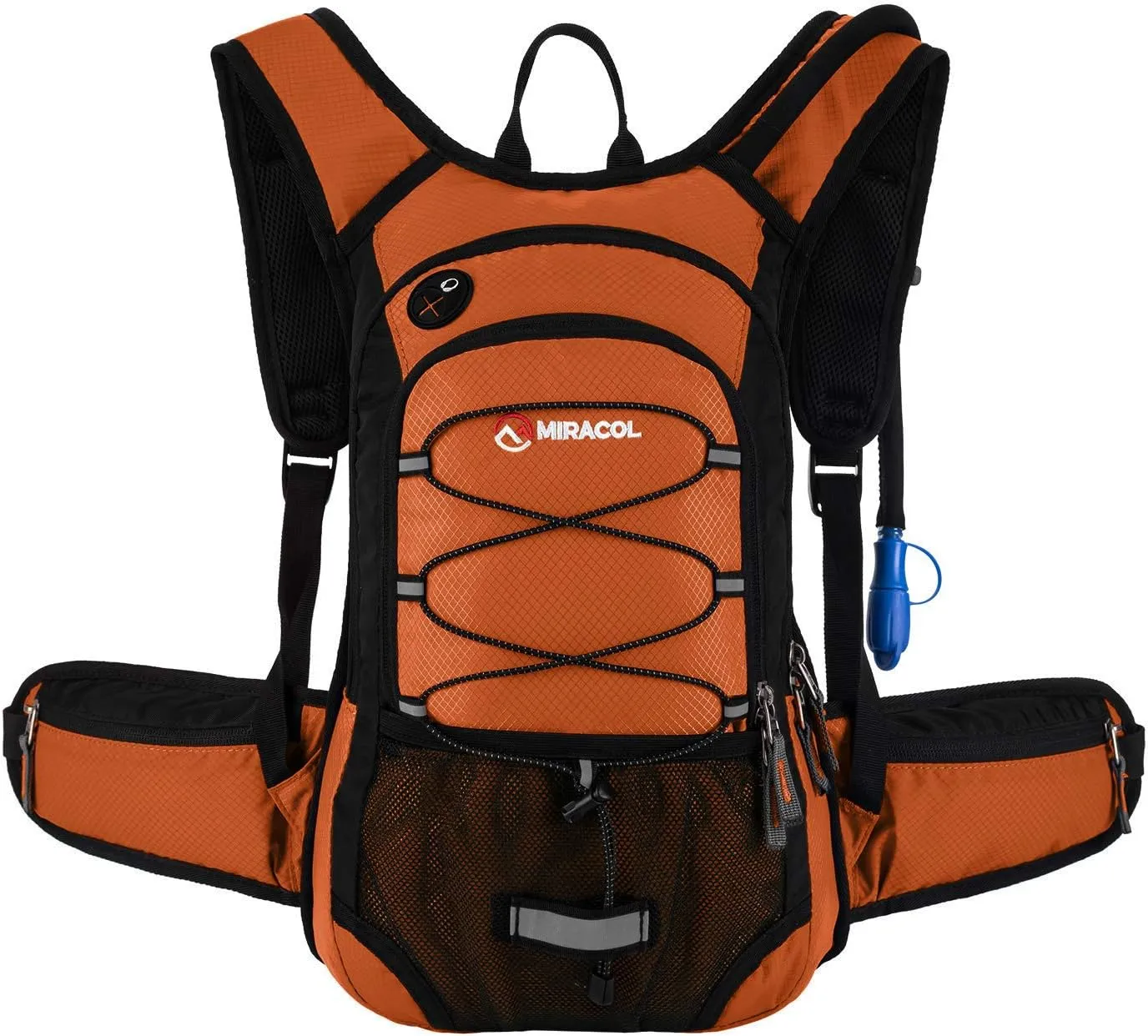 Hydration Pack Hiking Water Backpack - Miracol Insulated Water Bag with 2L Bladder