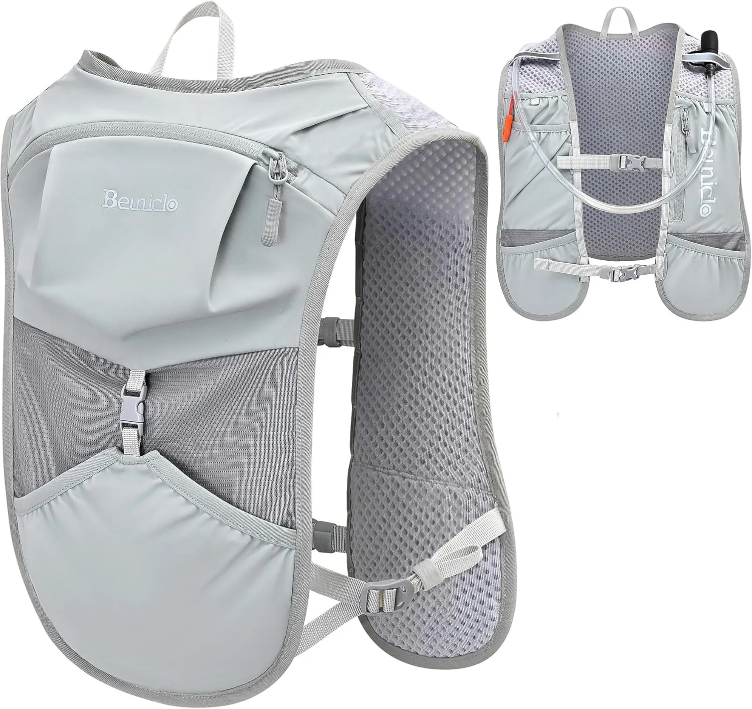 Hydration Running Backpack: Ultra Trail Running Vest for Marathon and Trekking Lightweight Hydration Bag ( Without Bladder)