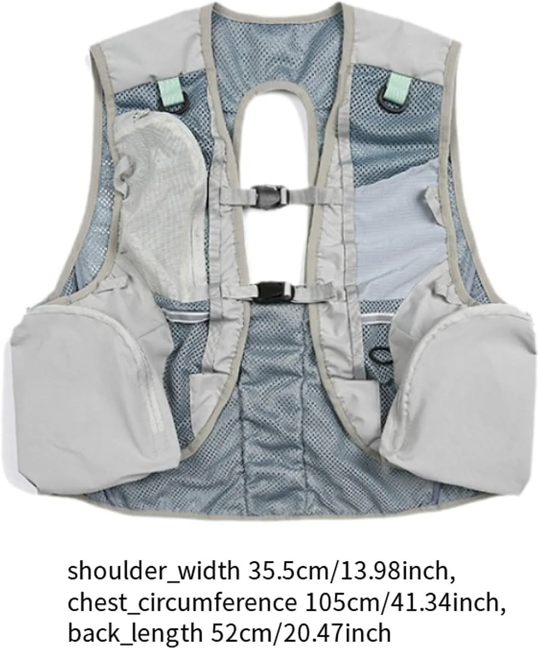 Hydration Vest Backpack Daypack Sport Bag Large Capacity Rucksack Water Pack Running Vest for Climbing Cycling Jogging Biking