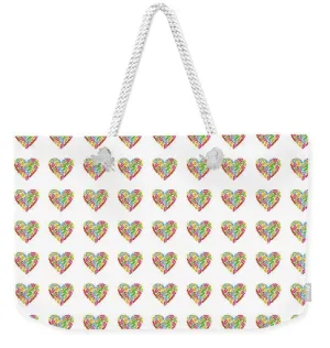 I Love Flip Flops Weekender Tote Bag