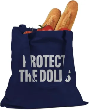 Indica Plateau Protect the Dolls Trans Women Awareness Cotton Canvas Tote Bag