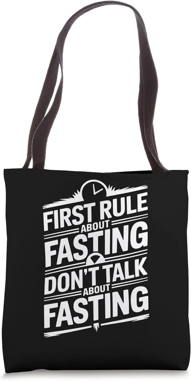 Intermittent Fasting Diet Autophagy Tote Bag