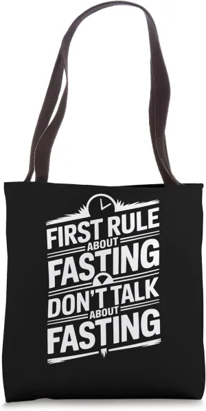 Intermittent Fasting Diet Autophagy Tote Bag