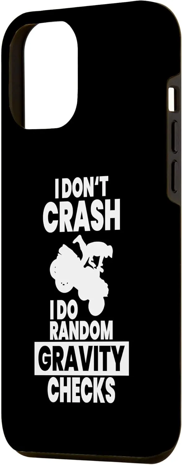 iPhone 14 Plus Funny Crash of All-Terrain Vehicles ATV 4-Wheeler Quad Bike Case