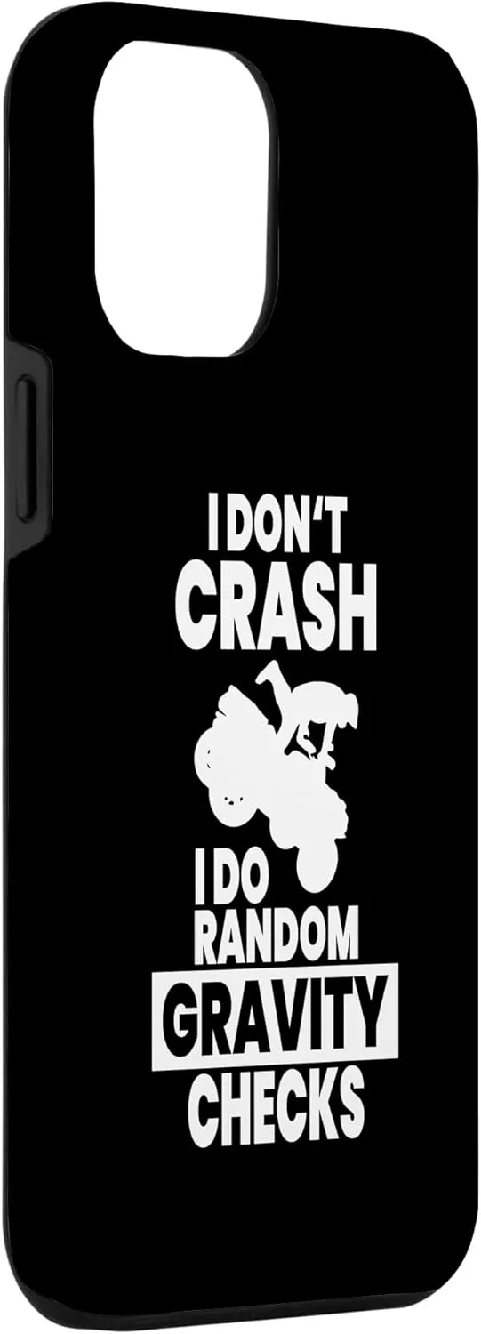 iPhone 14 Plus Funny Crash of All-Terrain Vehicles ATV 4-Wheeler Quad Bike Case