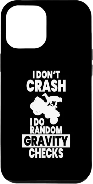 iPhone 14 Plus Funny Crash of All-Terrain Vehicles ATV 4-Wheeler Quad Bike Case