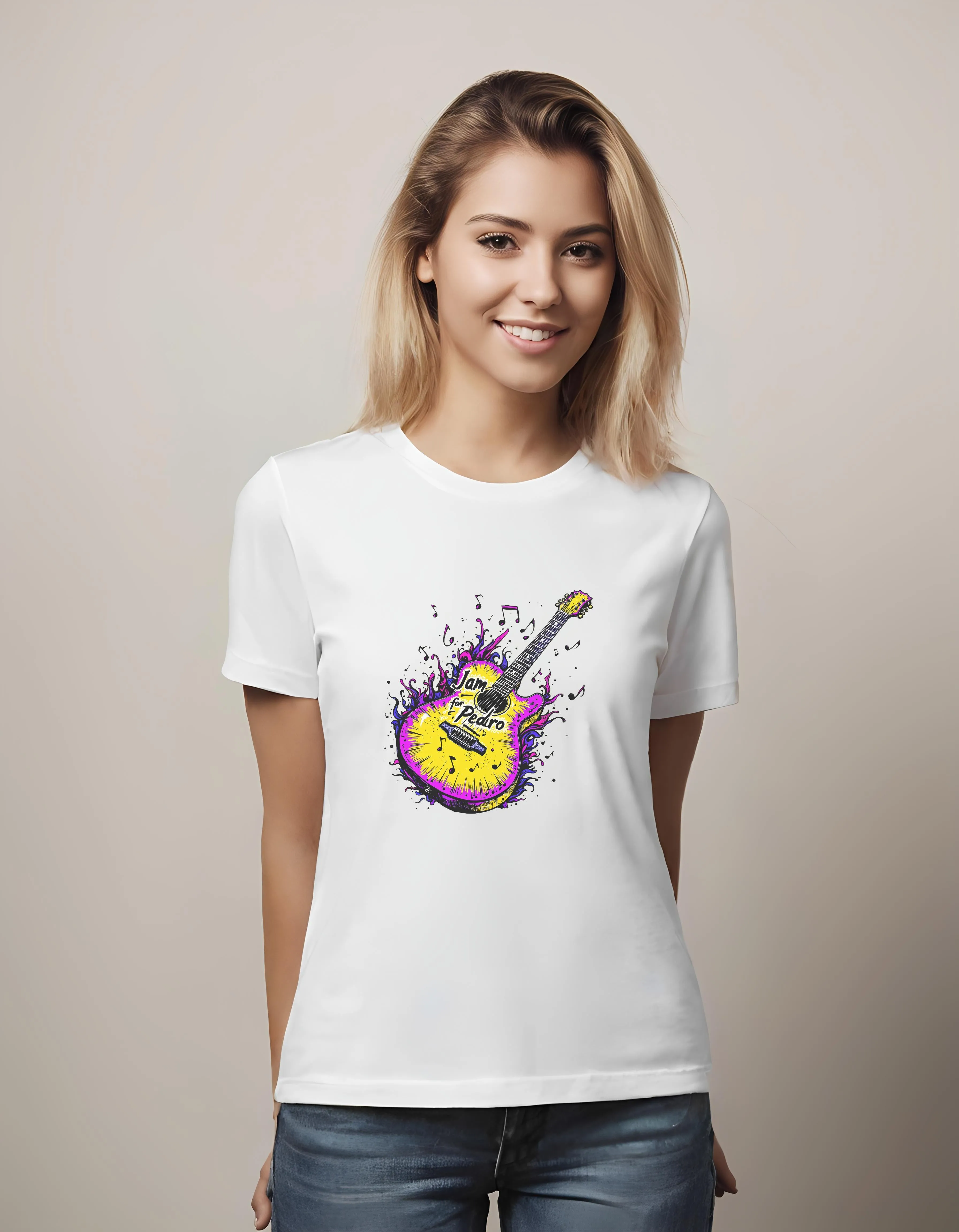 Jam for Pedro Guitar Design | Classic T-Shirt (Unisex)
