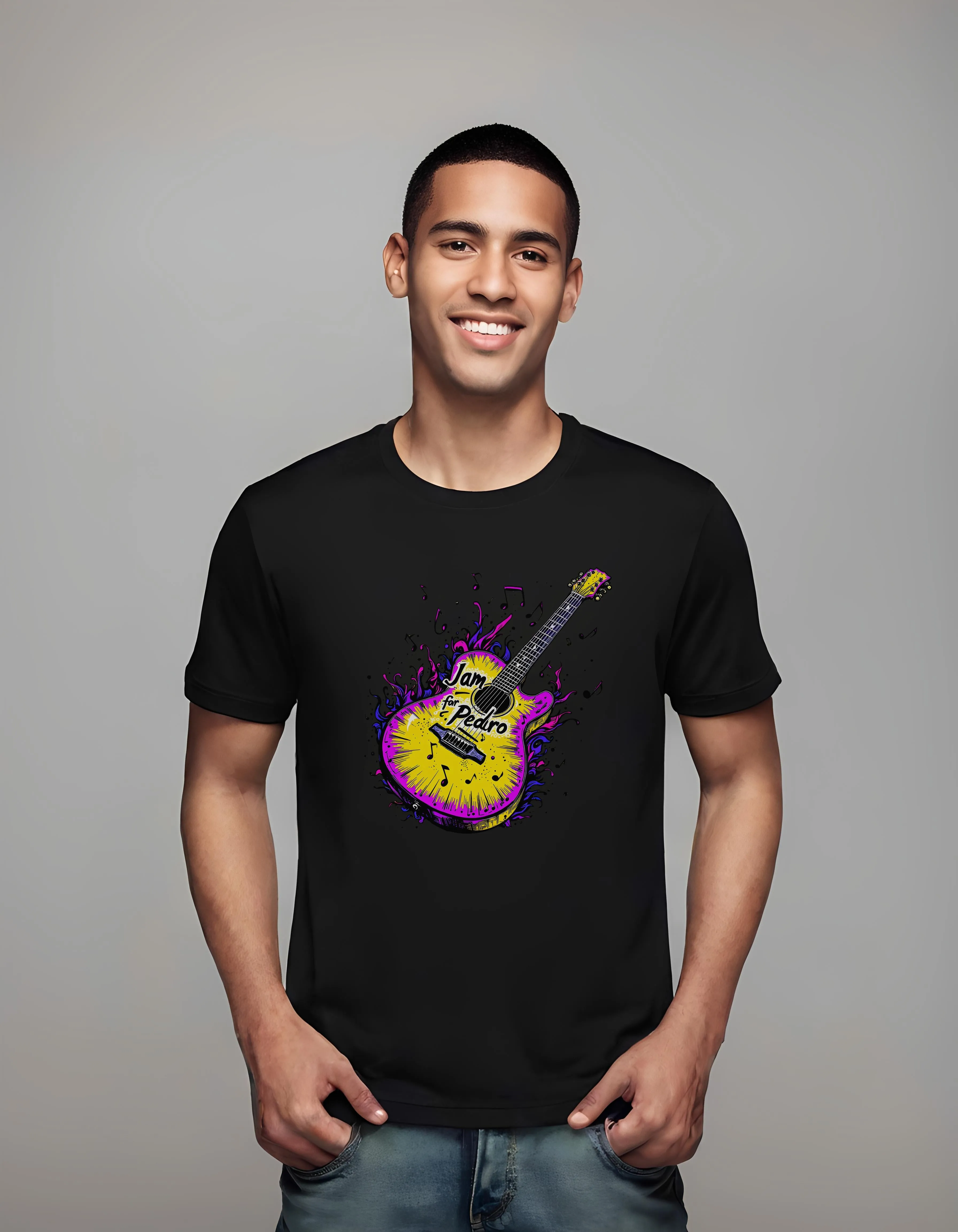Jam for Pedro Guitar Design | Classic T-Shirt (Unisex)
