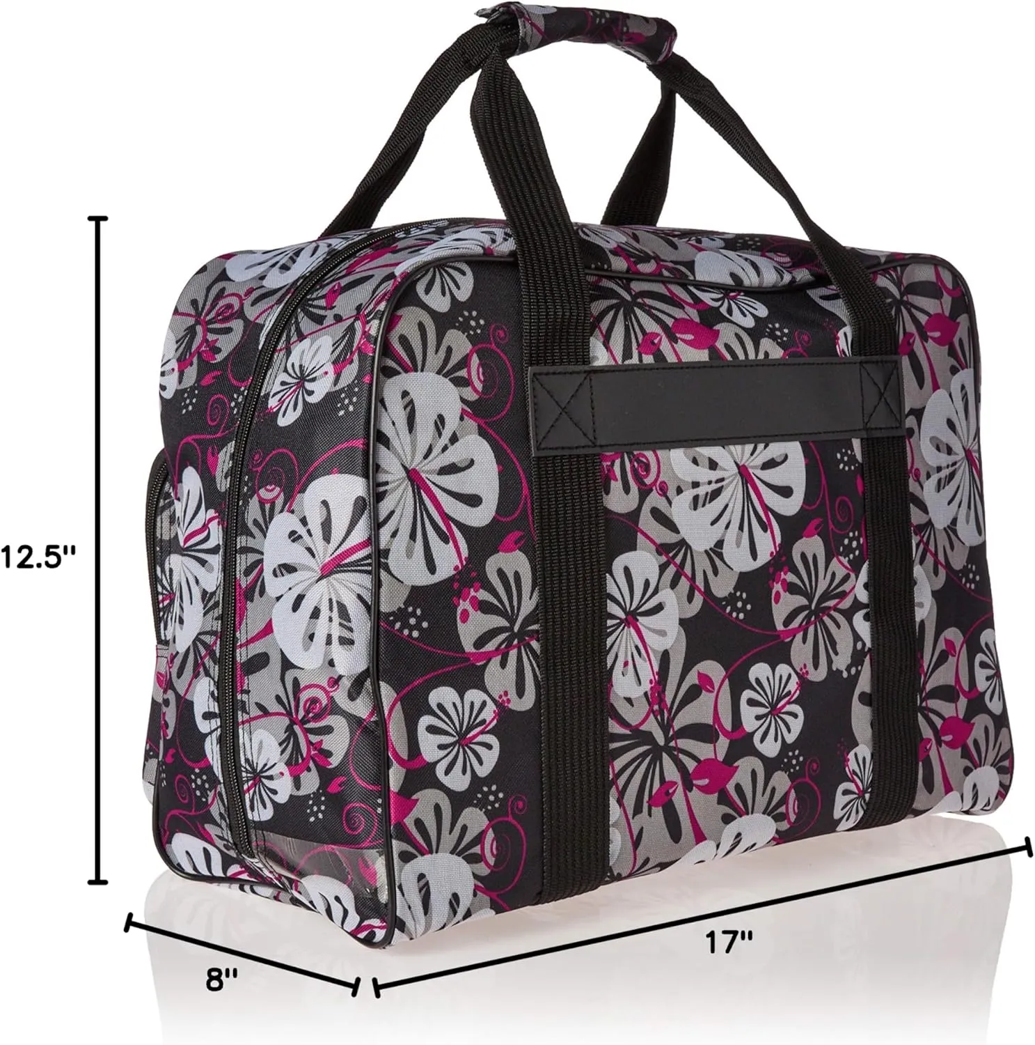 Janome Black Universal Sewing Machine Tote, Canvas