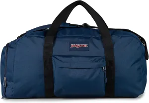 JanSport Weekender Large Duffel - Travel or Gym Bag, Durable Weekender with Front Utility Pocket & Side Grab Handles - Navy