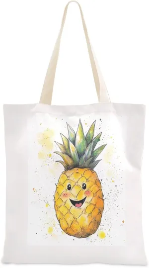 JSTEL Canvas Tote Bag for Women with Pocket,Canvas Tote Purse Shopping Bag